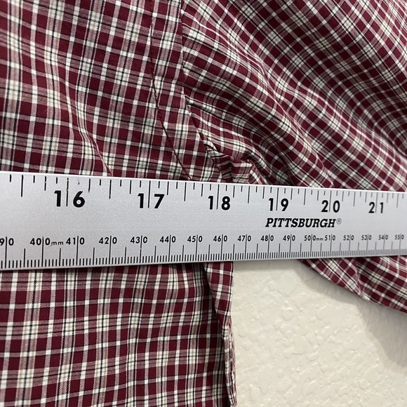 Ralph Lauren Boys Youth Shirt Size L 16/18 Red Plaid Button Front NWT L1 - Picture 3 of 7